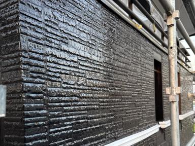 外壁上塗り完了